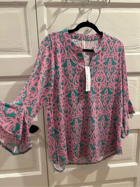 Dear Scarlett WRINKLE FREE bell sleeve